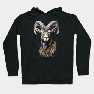 Alpine ibex Hoodie